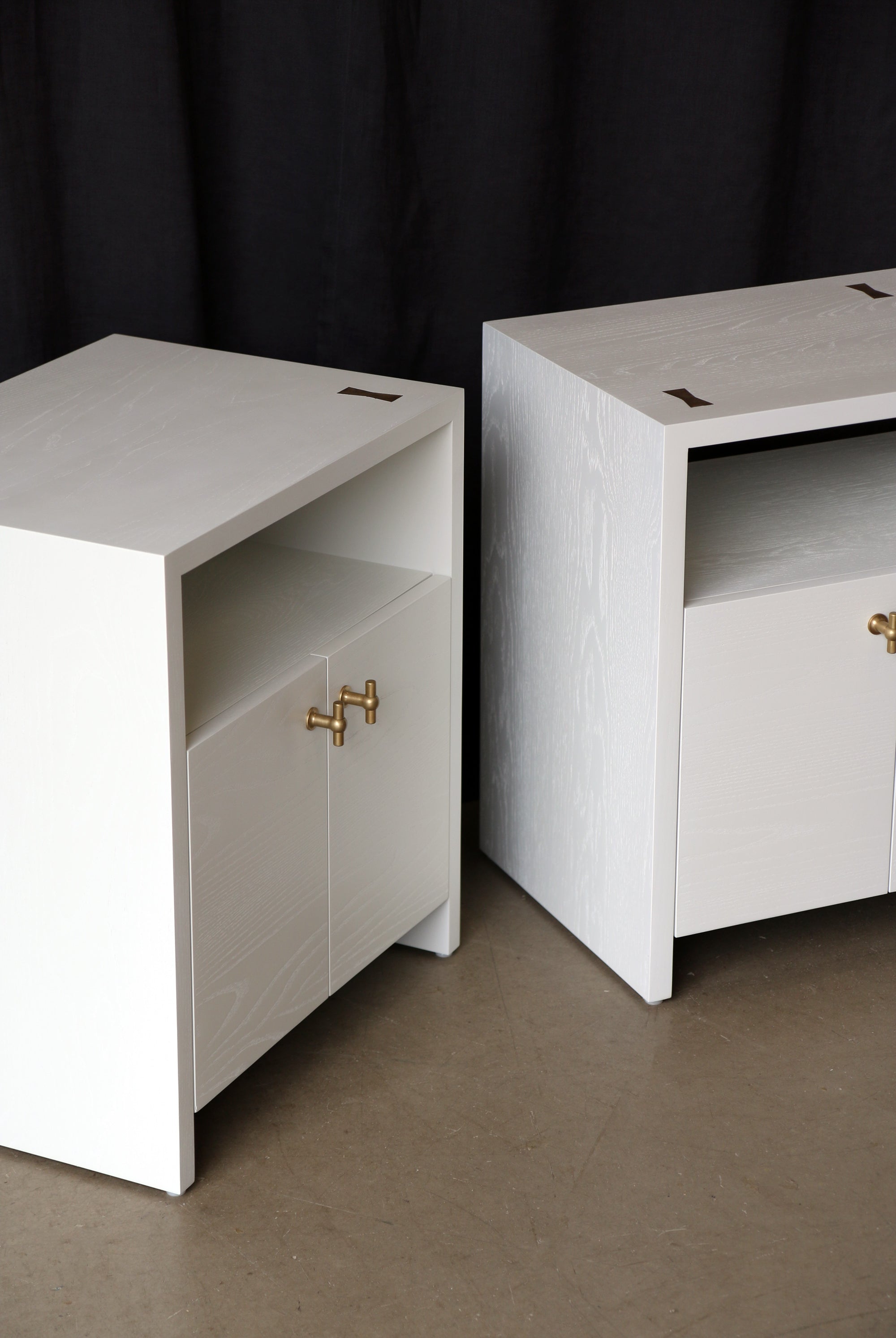 Pair of Bedside Cabinets for Bergman & Mar