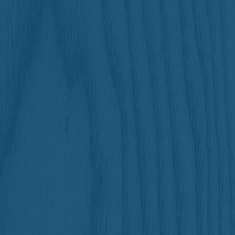 Deep blue painted wood with a rich tone and fine wood grain texture.