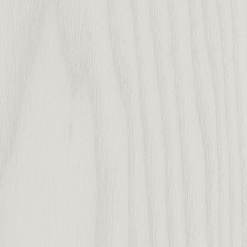 Crisp, bright white painted wood with faint wood grain visible, clean and minimalist.