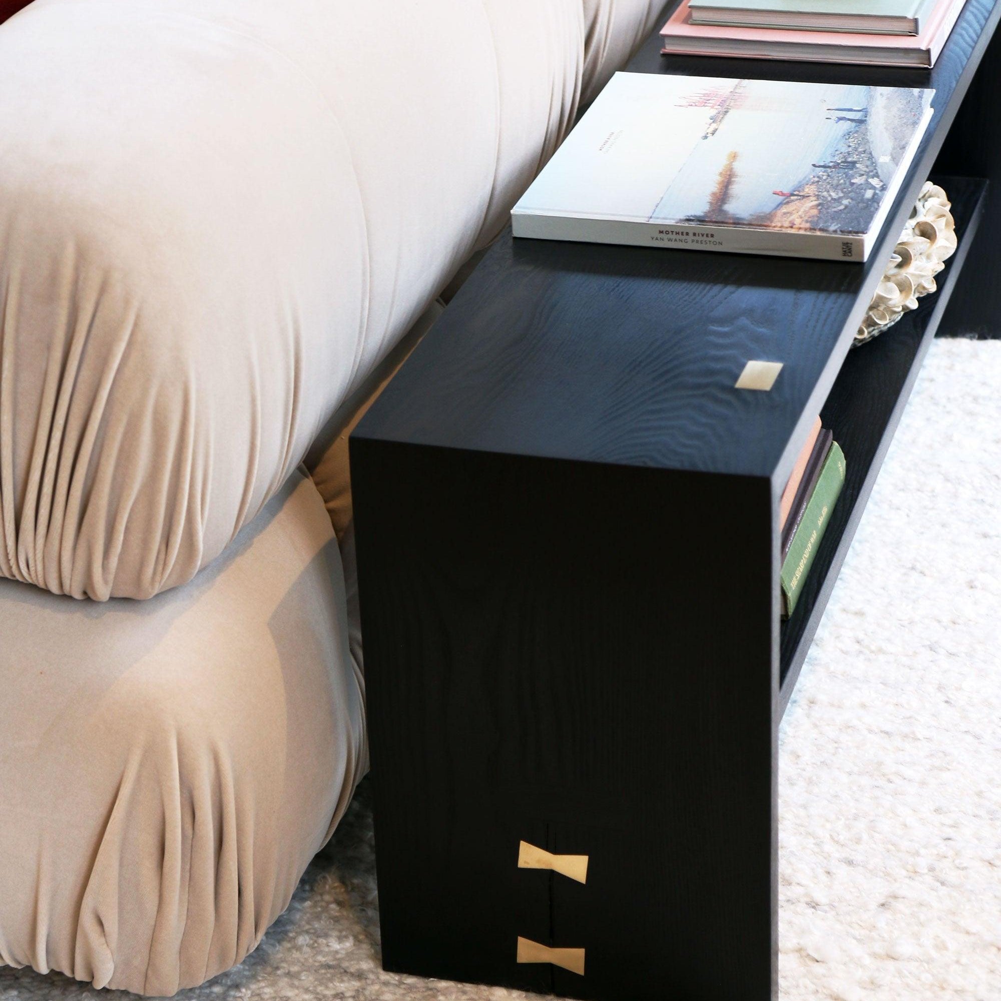 Andrade Slim Console with Shelf - Martelo and Mo