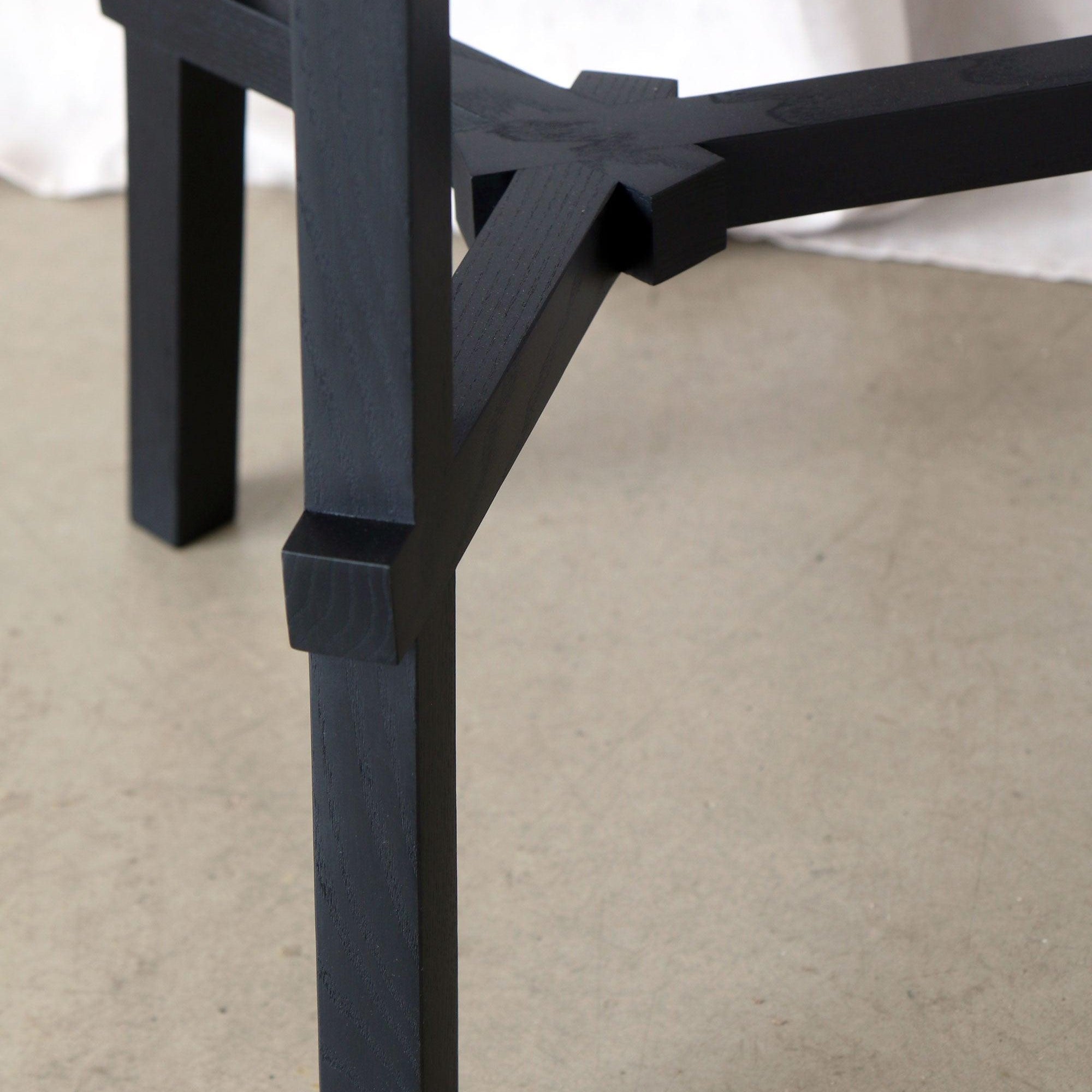 Conti Black Kitchen Stool 68cm - Martelo and Mo