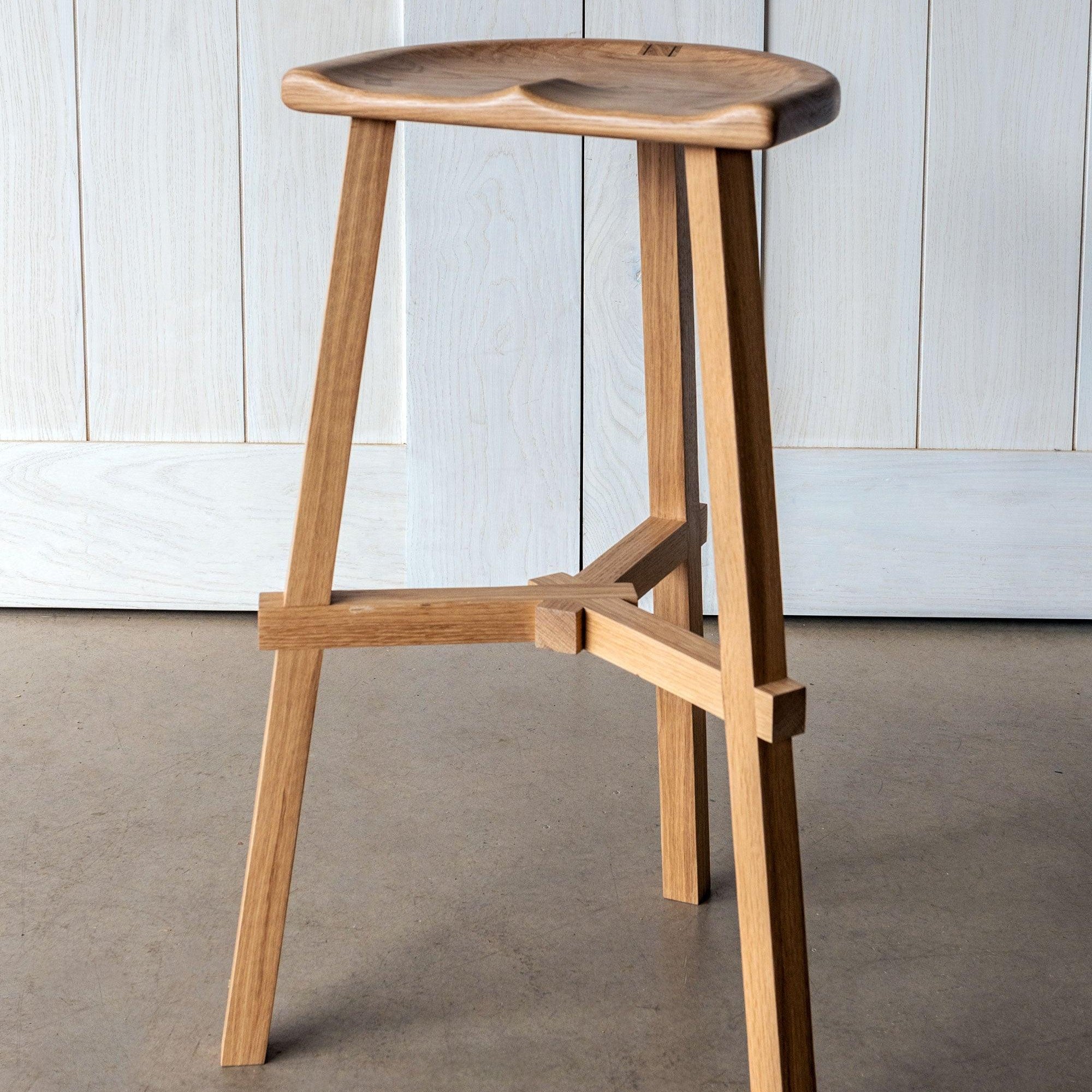Conti Tall Bar Stool 80cm - Martelo and Mo