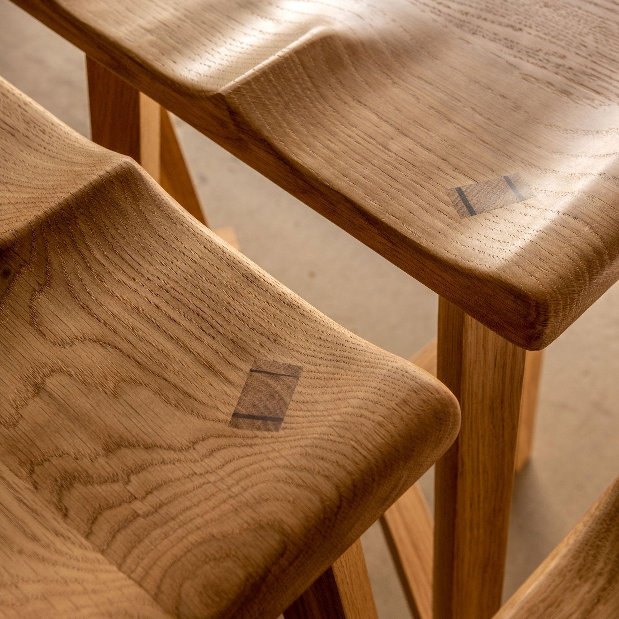 Conti Tall Bar Stool 80cm - Martelo and Mo