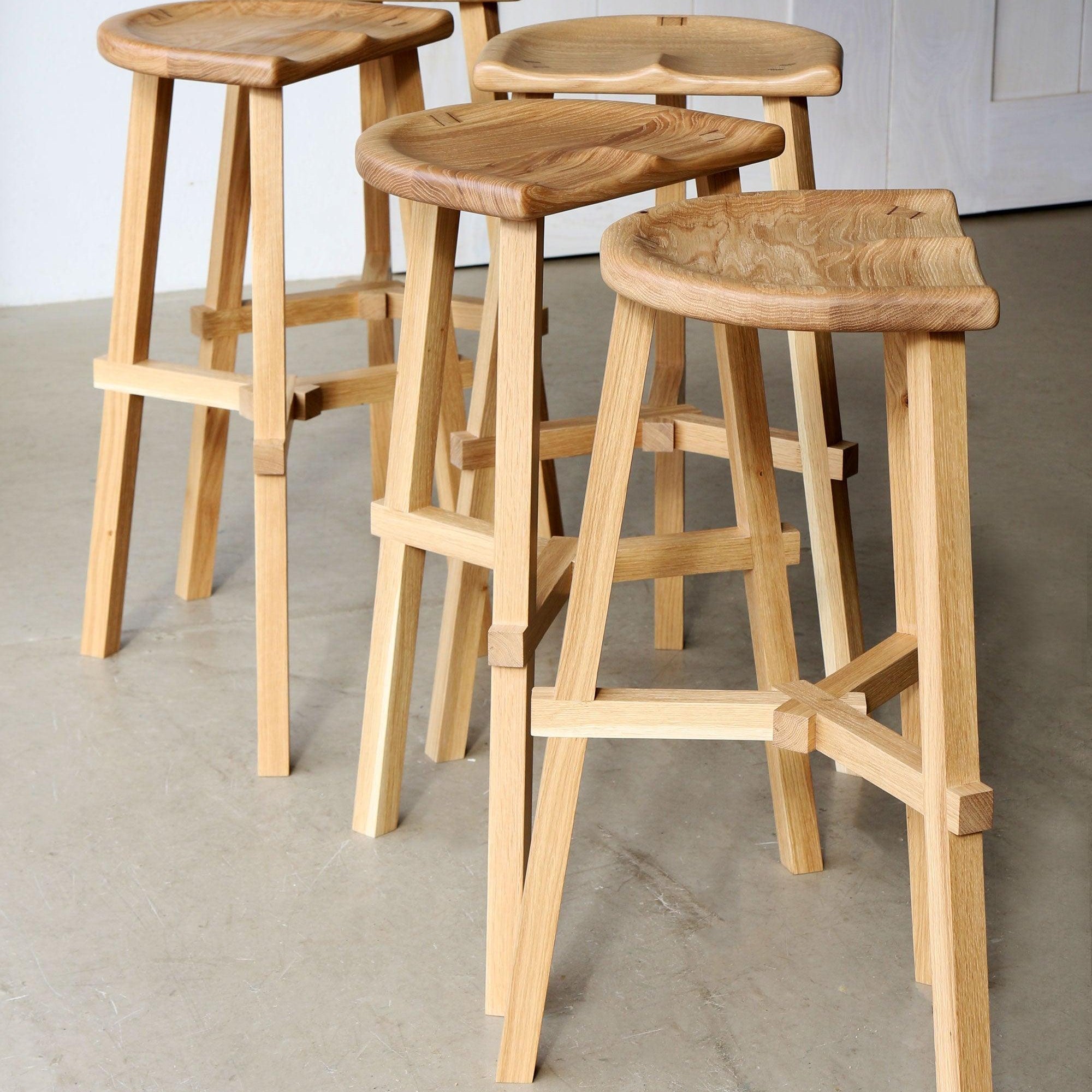 Conti Tall Bar Stool 80cm - Martelo and Mo