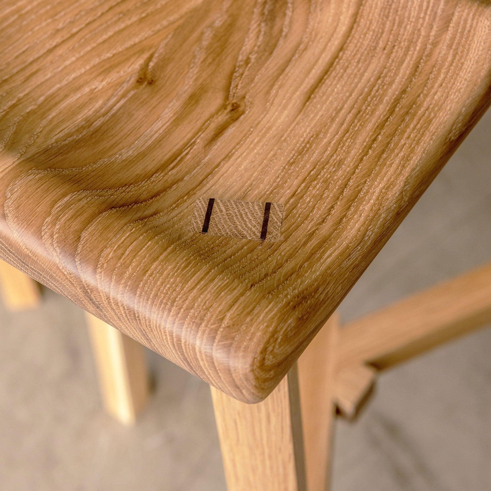 Conti Wooden Kitchen Stool 68cm - Martelo and Mo