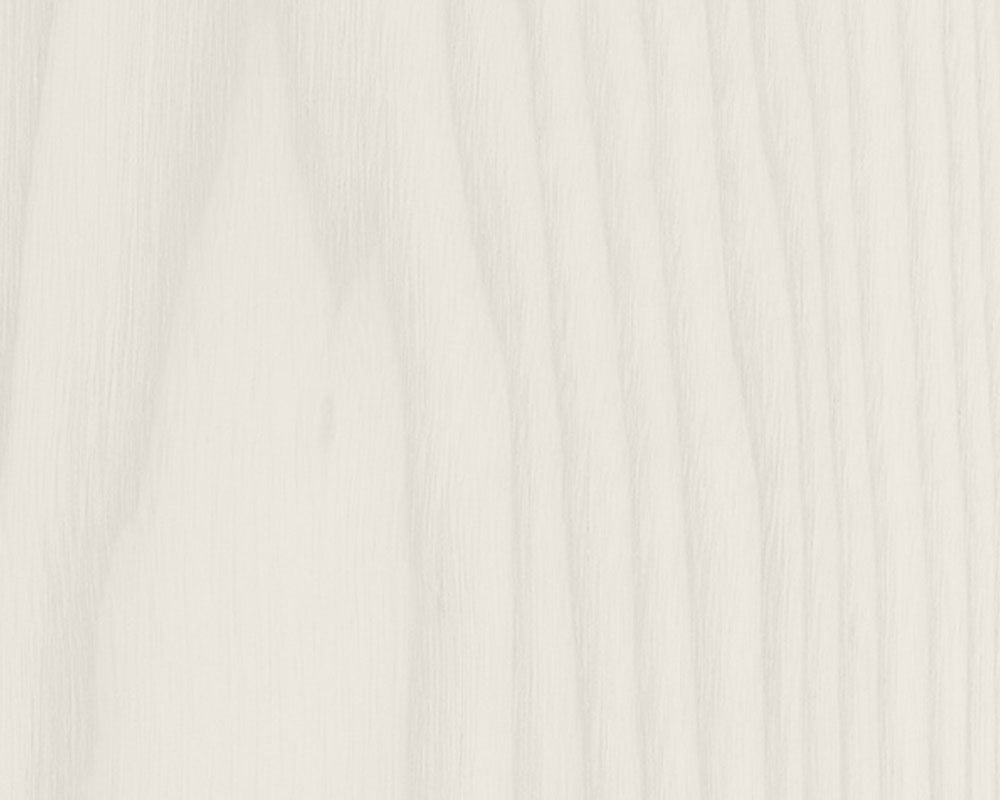 Warm, creamy white painted wood with natural grain patterns, for a soft and inviting look.