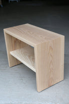 Andrade Wooden Side Table with Shelf - Martelo and Mo