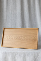 Image of the Oak Ottoman Tray 67 x 37cm