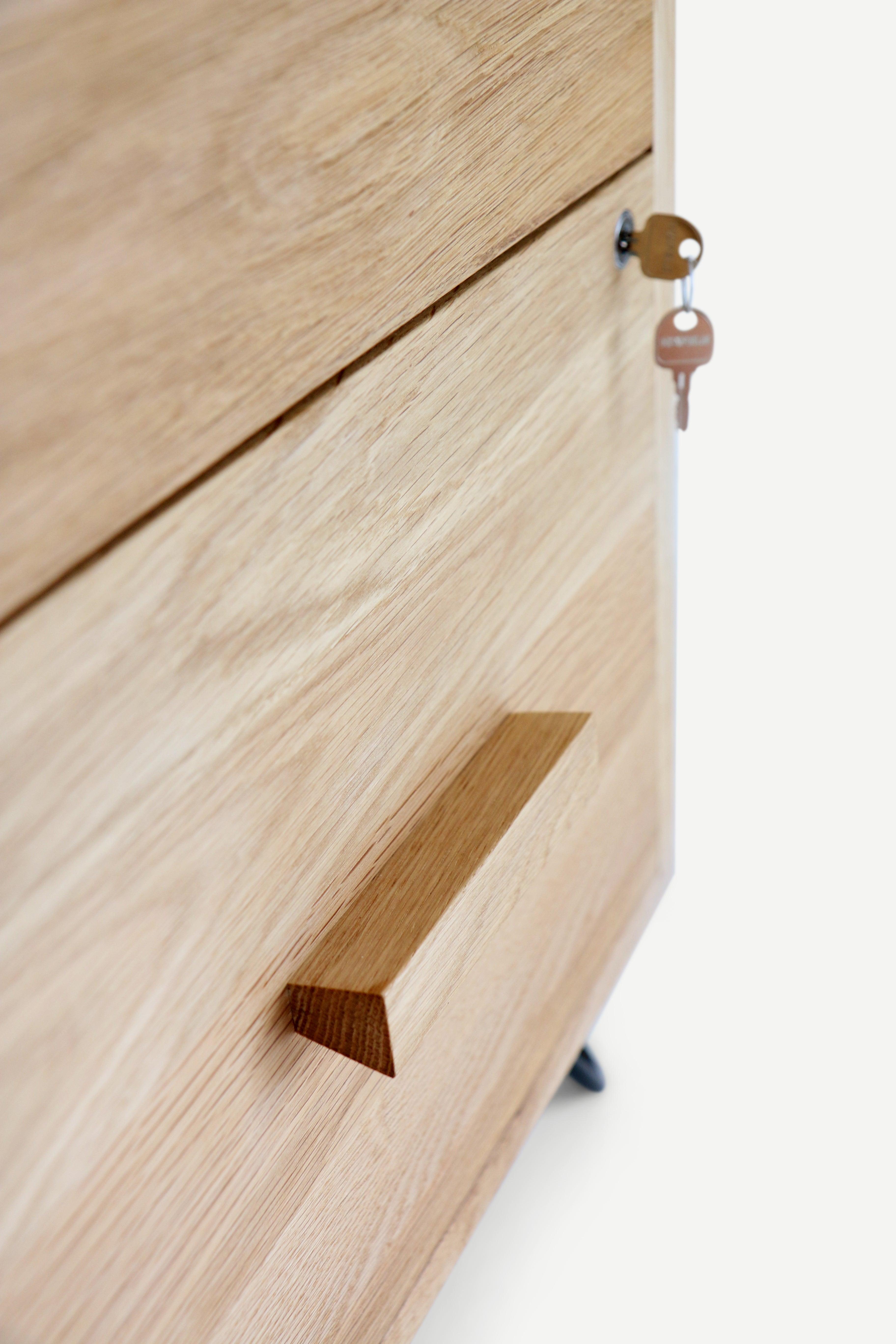 Alba Wooden File Cabinet - Martelo and Mo