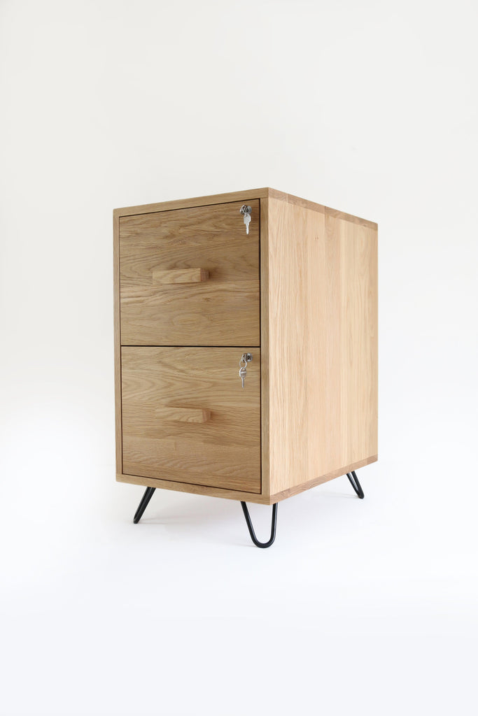 Alba Wooden File Cabinet - Martelo and Mo