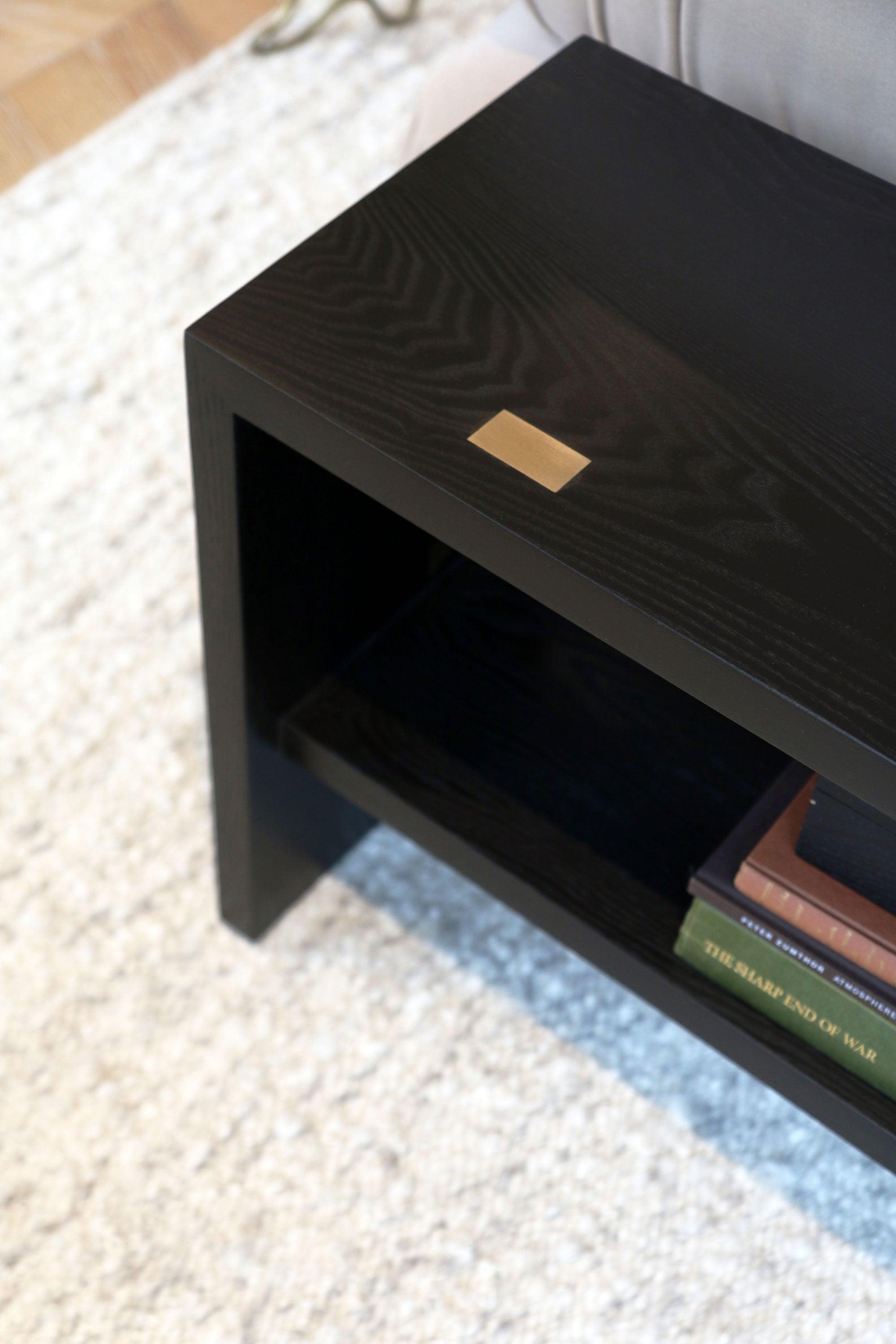 Andrade Slim Console with Shelf - Martelo and Mo