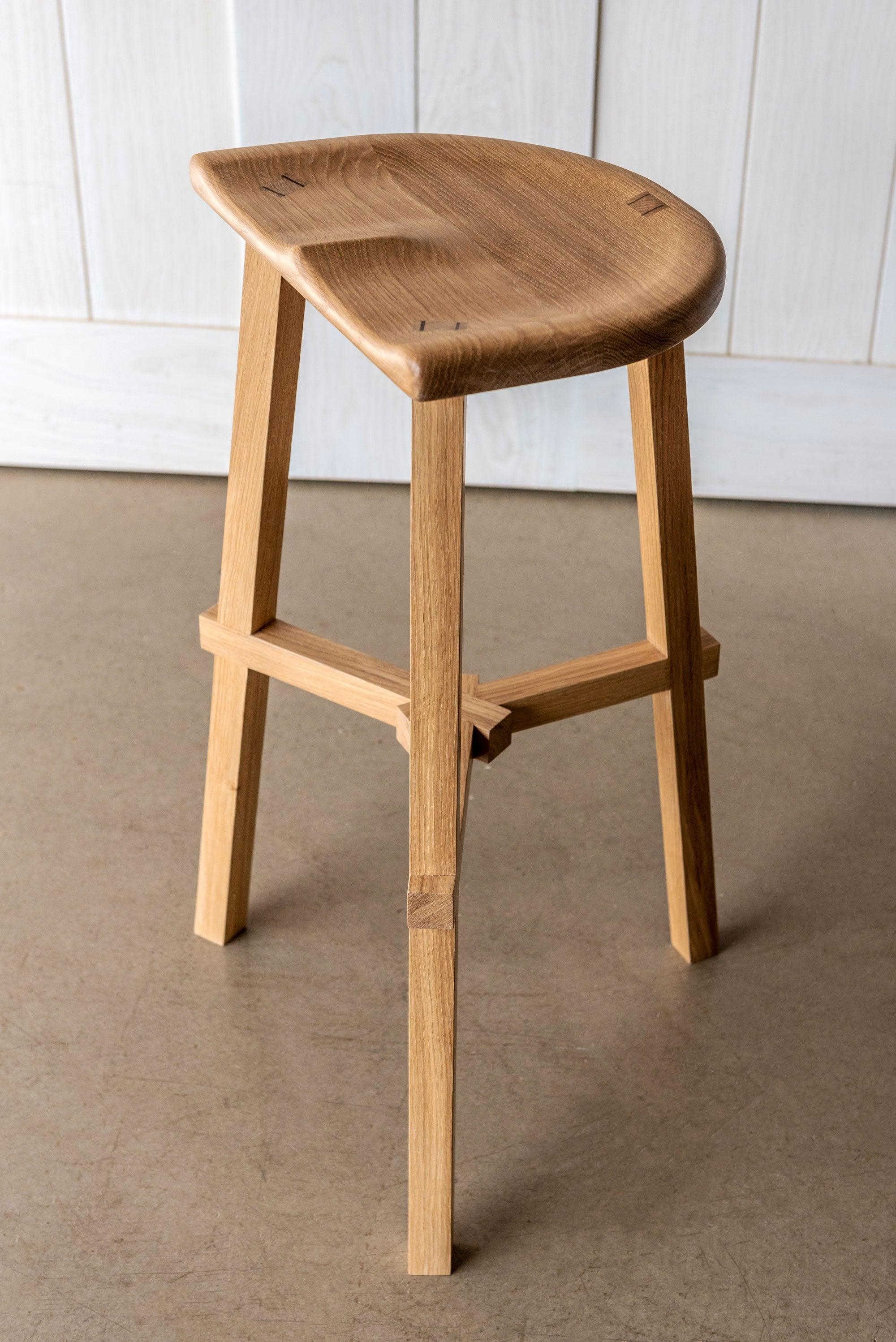 Conti Tall Bar Stool 80cm - Martelo and Mo