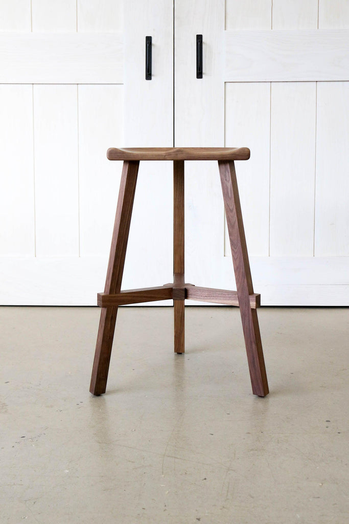 Conti Wooden Kitchen Stool 68cm - Martelo and Mo