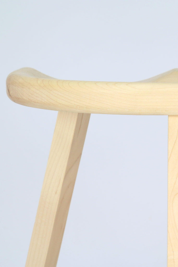 Conti Wooden Low Stool 45cm - Martelo and Mo