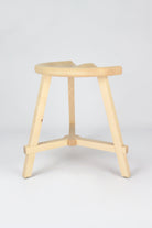 Conti Wooden Low Stool 45cm - Martelo and Mo