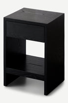 Gaia Wooden Bedside Cabinet with Drawer - Martelo and Mo