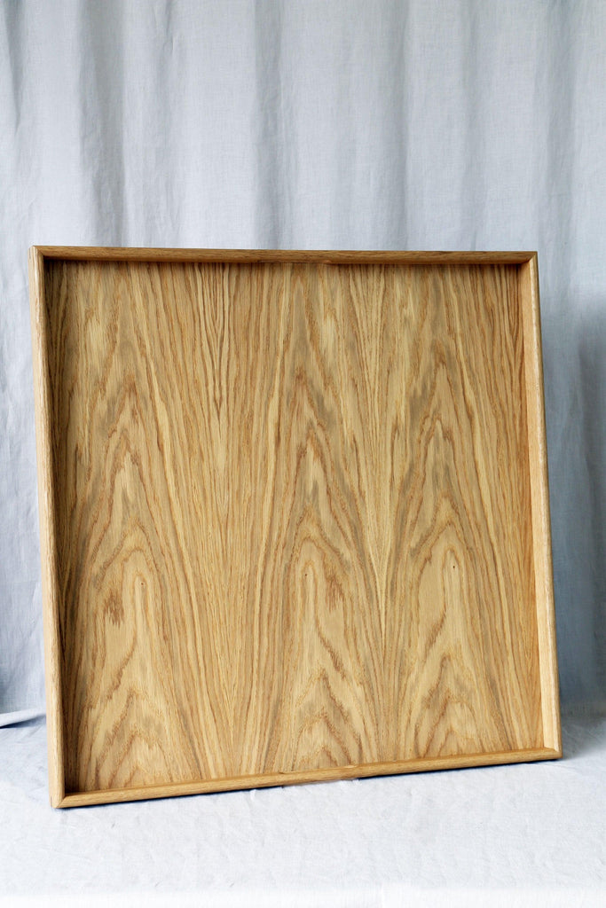 Oak Tray with Handles - 70 x 70 x 4.5cm - Martelo and Mo