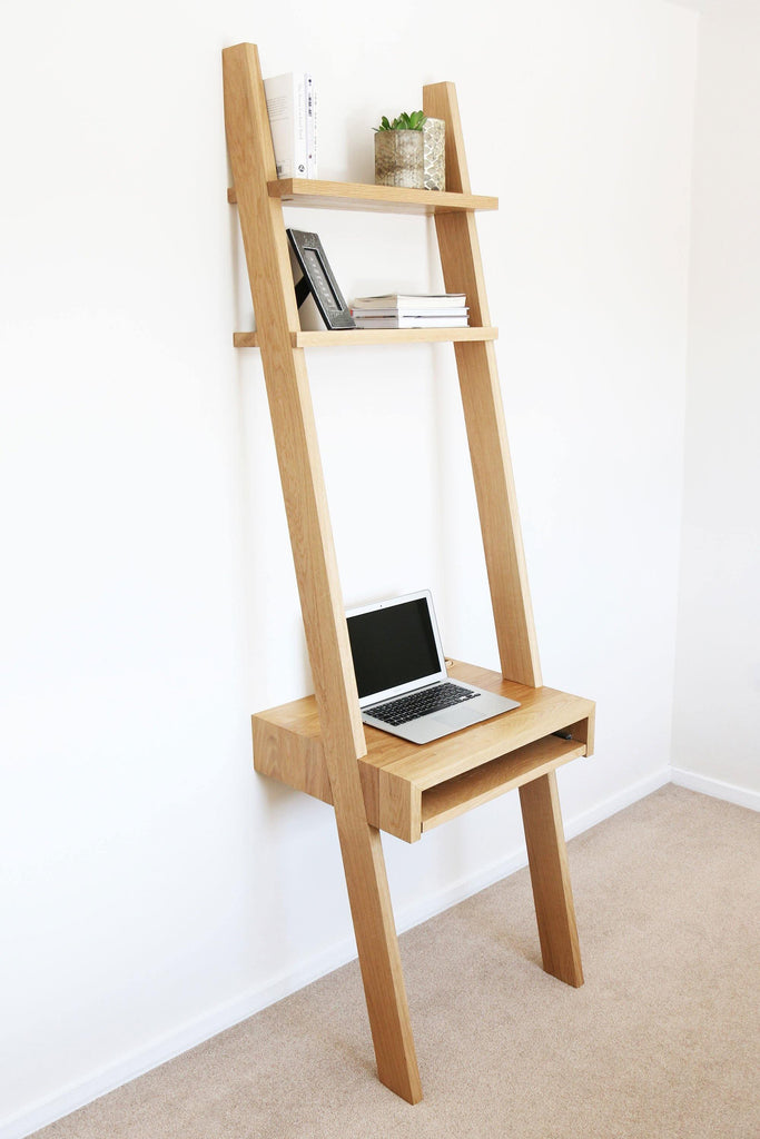 Olive Ladder Wooden Desk - Small - Martelo and Mo